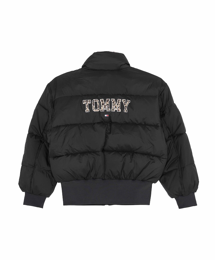 Omkeerbare jas zwart