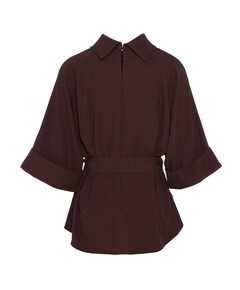 Dames blouse bruin