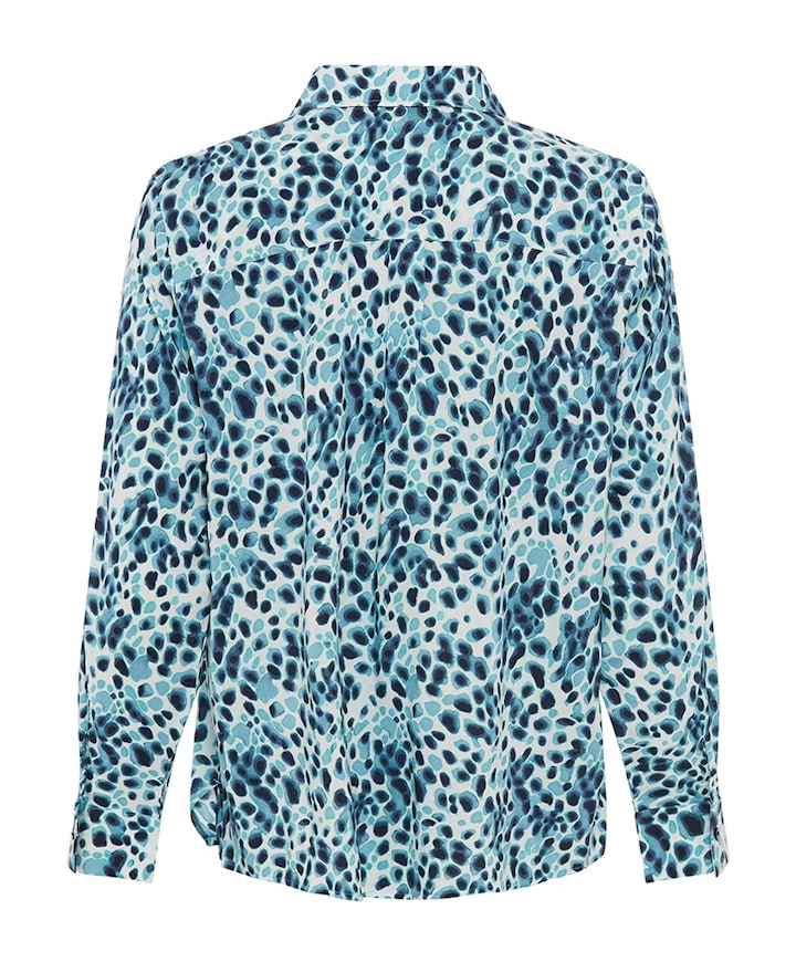 Blouse blauw