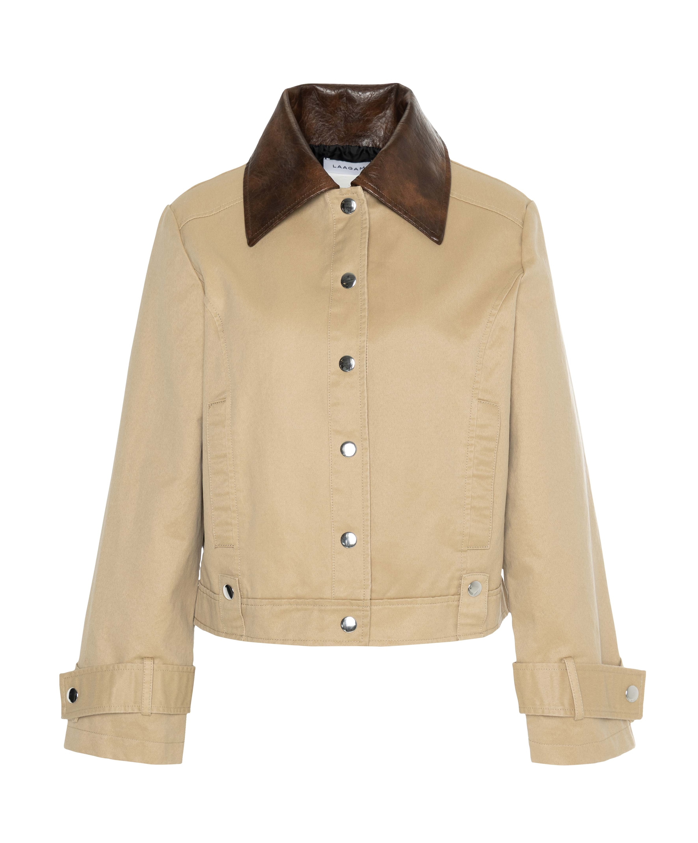 Dames jas beige