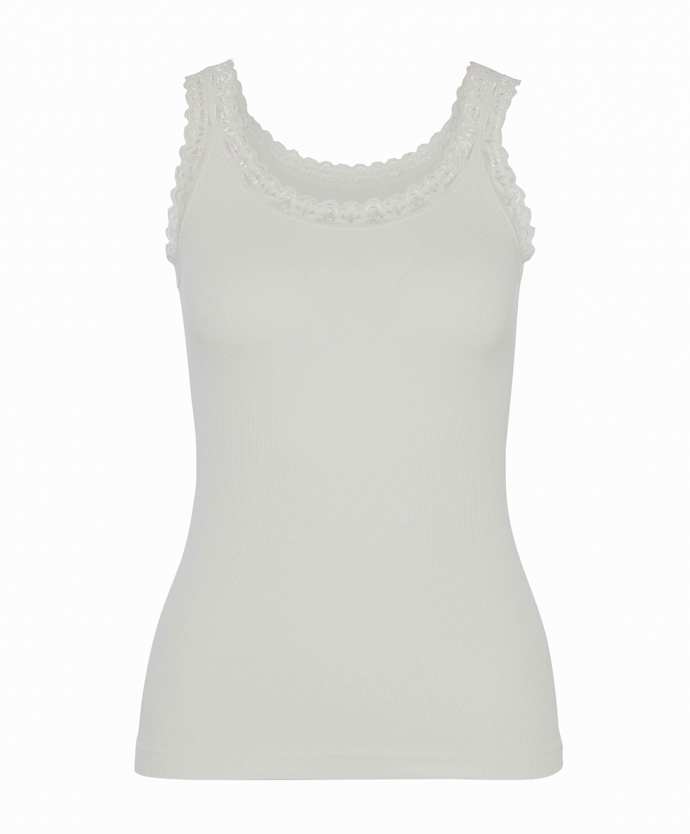 Dames top ecru