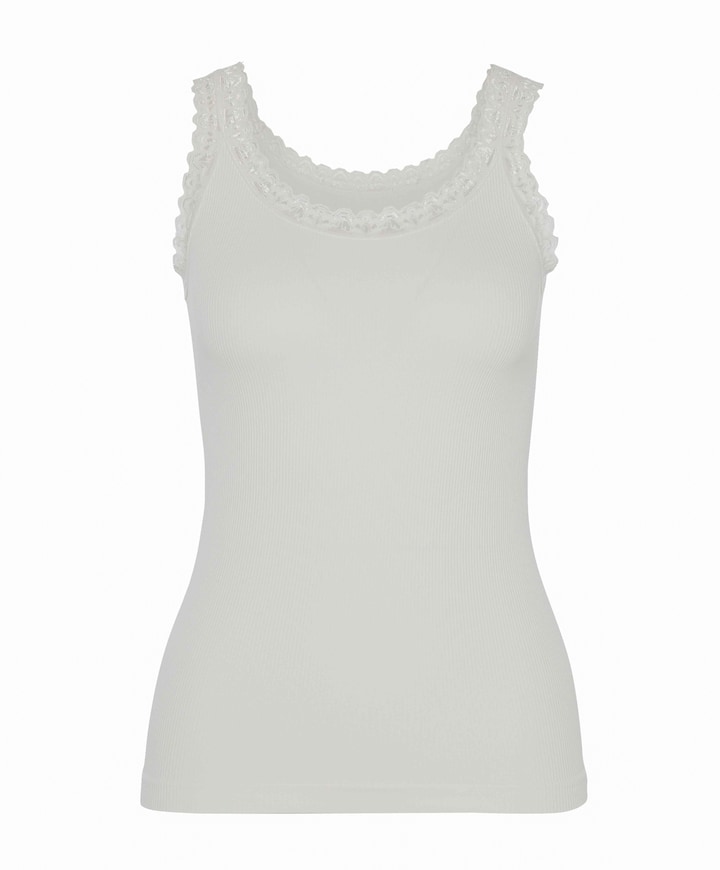 Dames top ecru