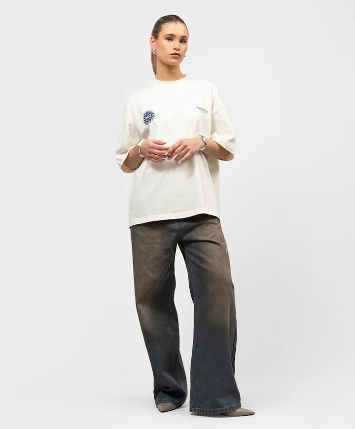 Uniseks t-shirt ecru