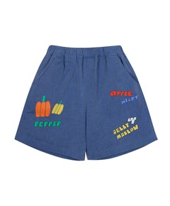 Cooking pigment jongens korte broek blauw