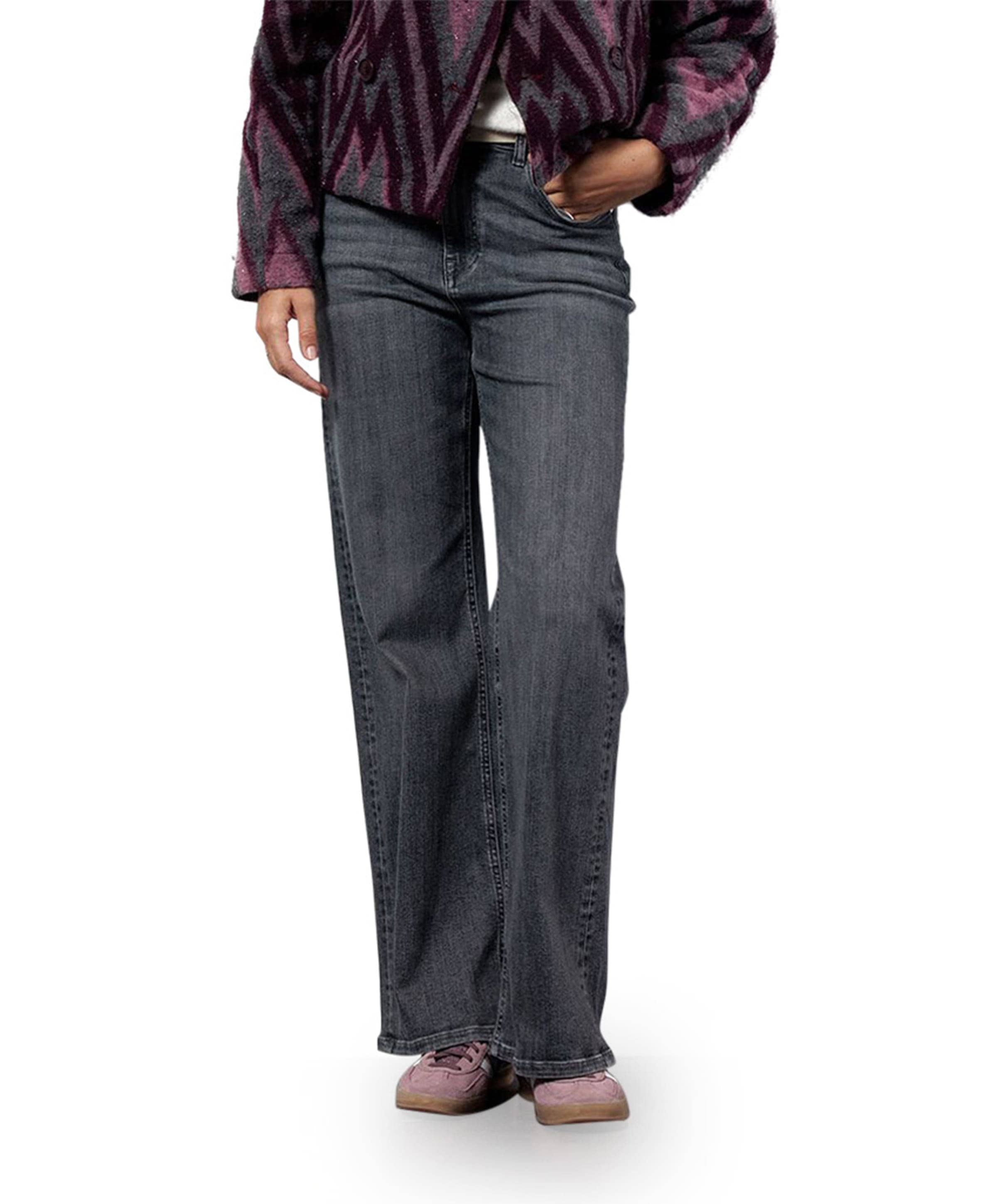 Lexie denim trousers dames jeans grijs