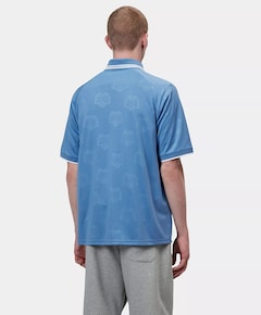 Heren polo blauw