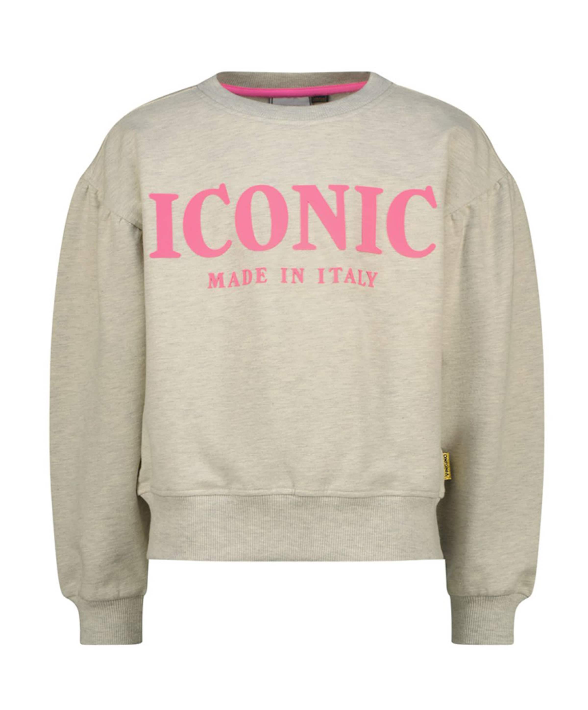 Meisjes sweater grijs