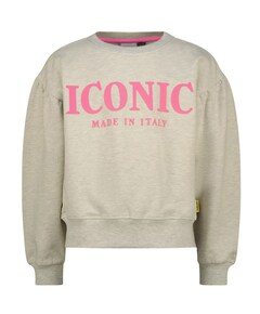 Meisjes sweater grijs