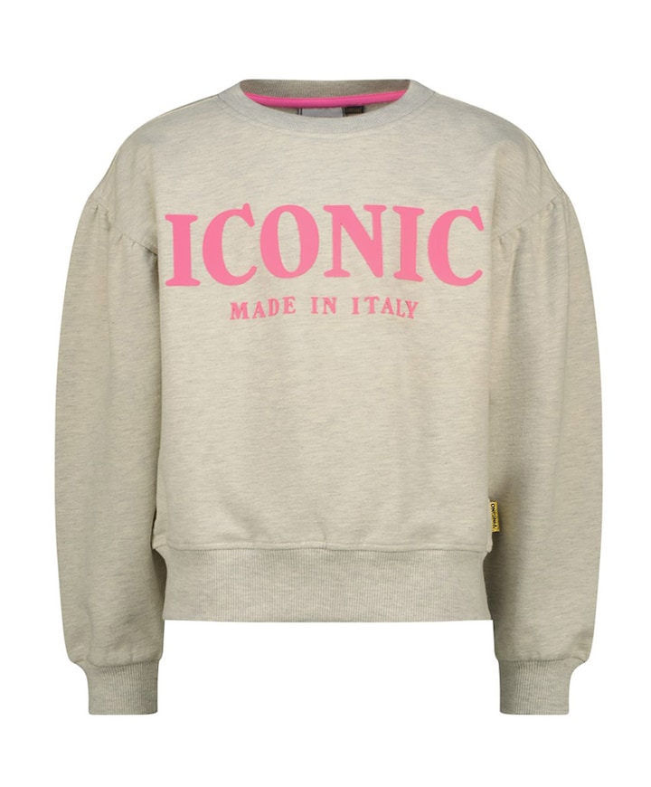 Meisjes sweater grijs