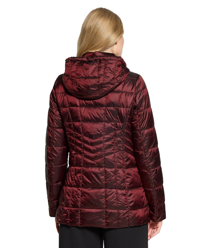 Dames jas bordeaux