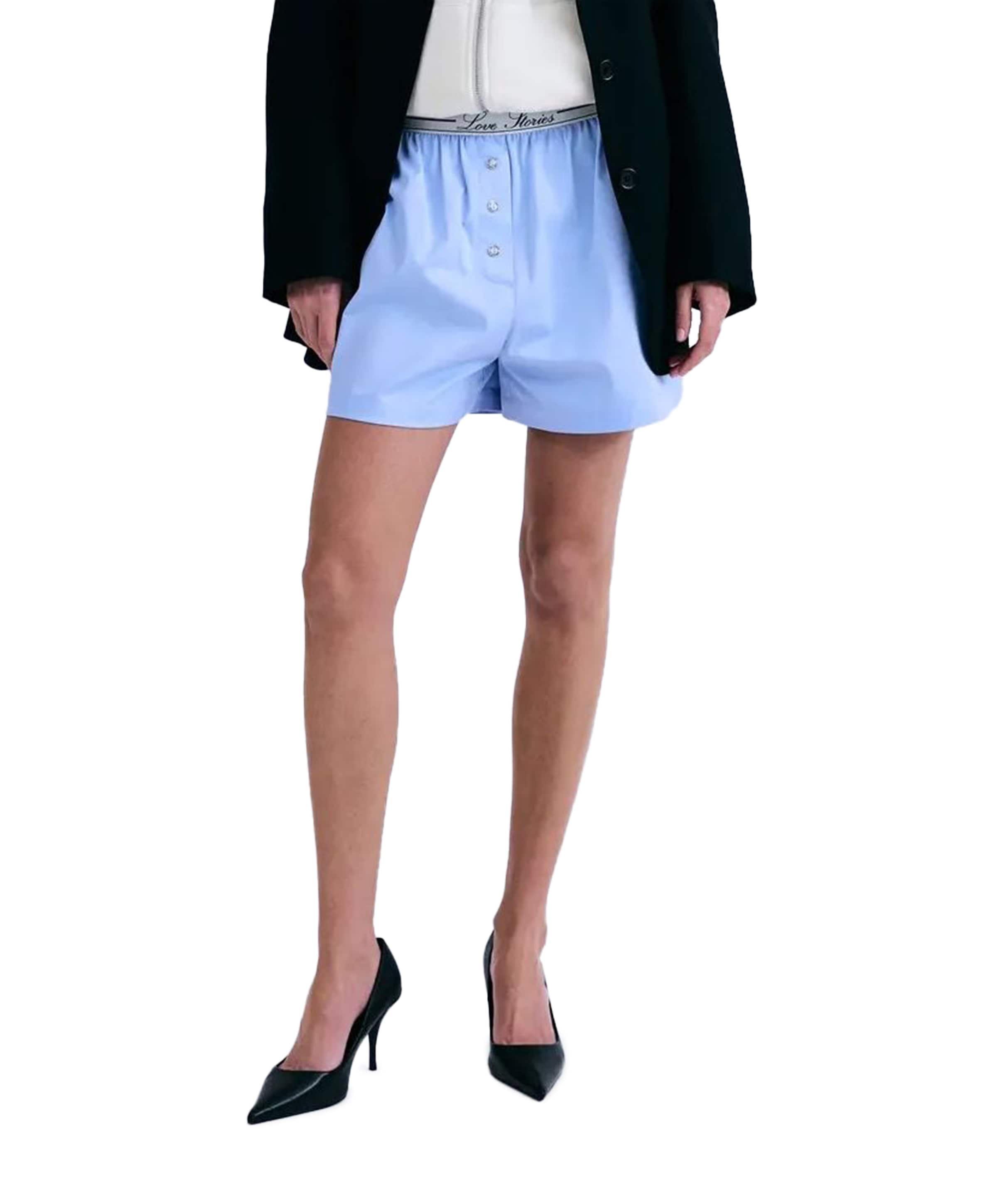 James dames korte broek blauw