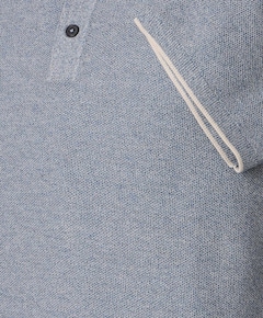 Heren polo blauw