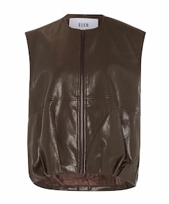 Dames gilet bruin