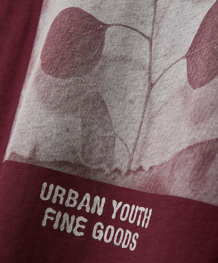 T-shirt bordeaux