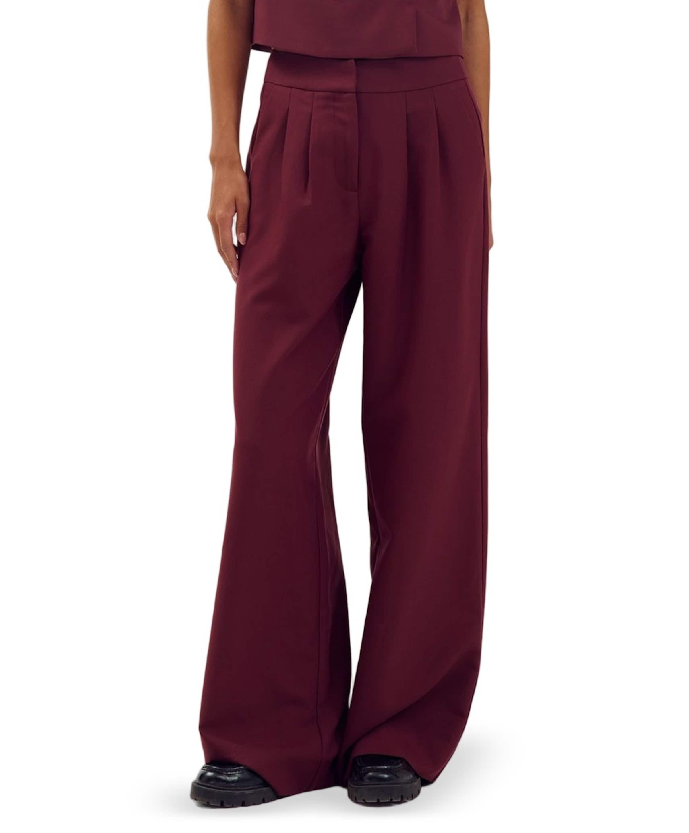 SADIE-PA dames broek bordeaux
