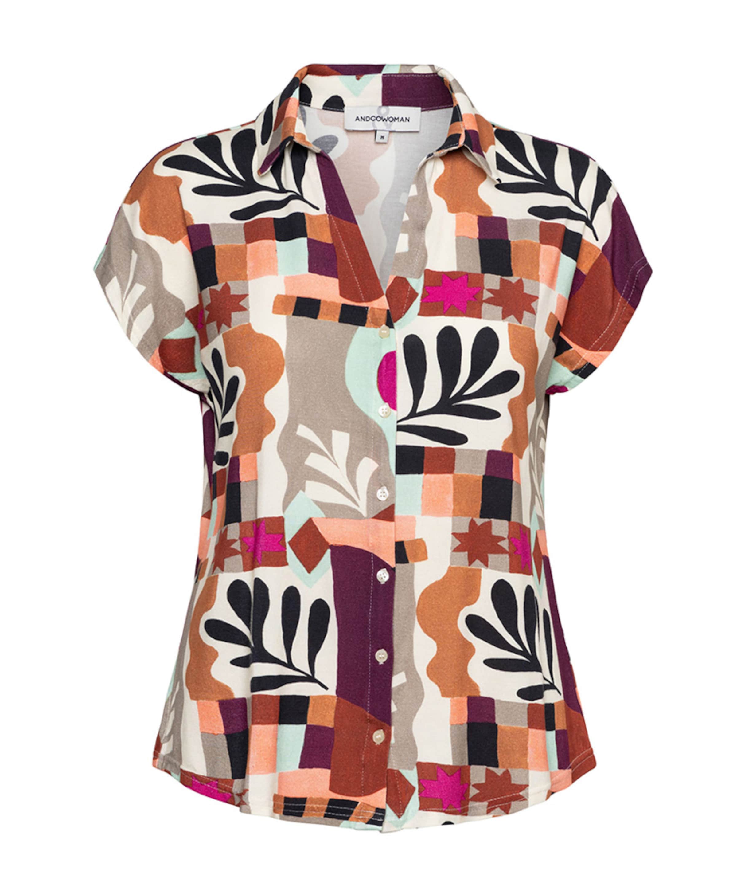 Dames blouse multicolor