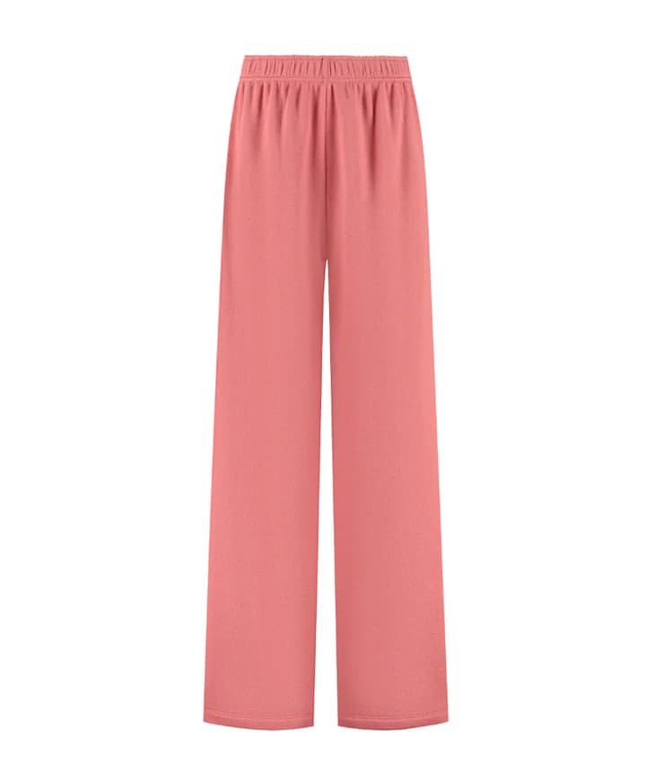 Amelia Straight Leg dames trainingsbroek roze