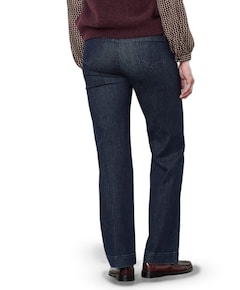 Jenny Wide dames jeans blauw