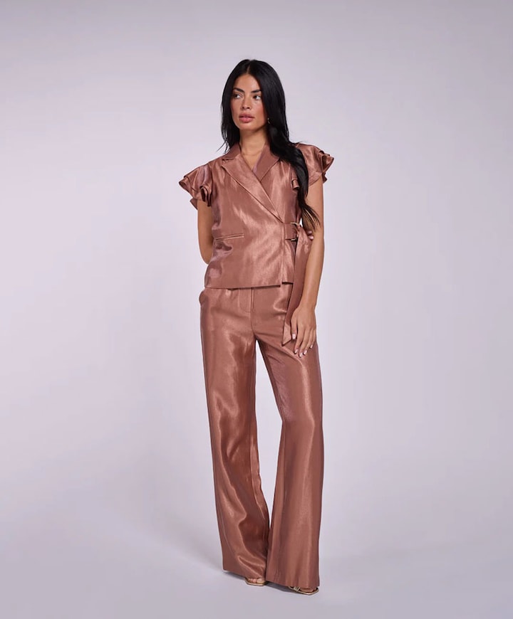 Dames blouse roze