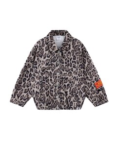 Meisjes spijkerjas beige