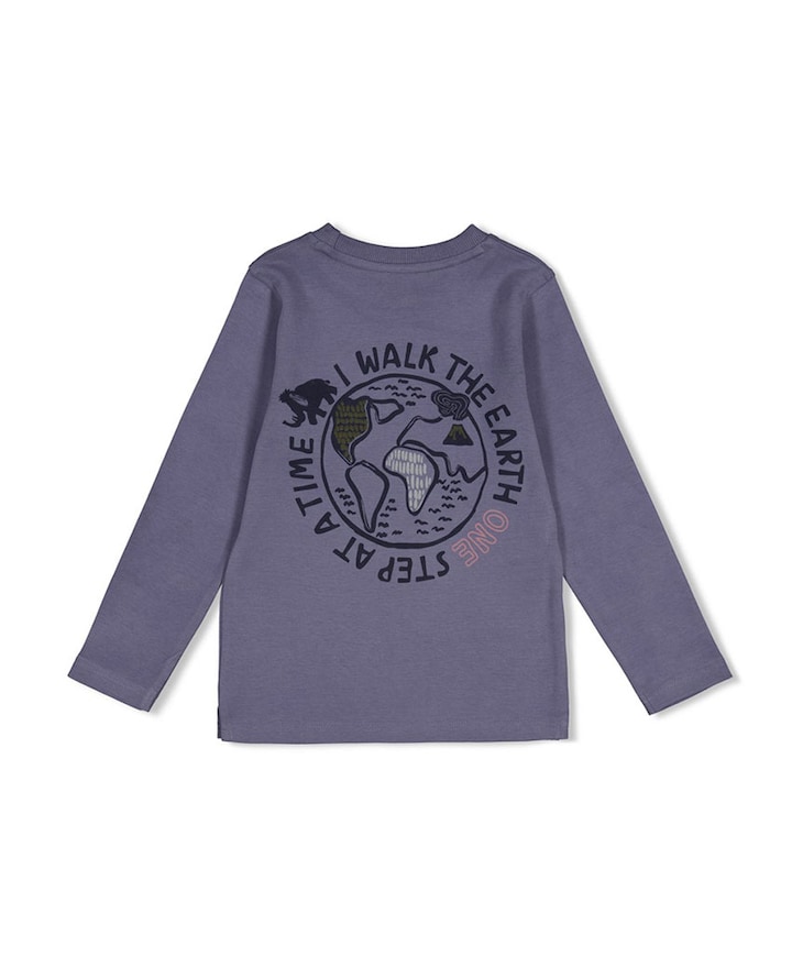 Jongens longsleeve blauw