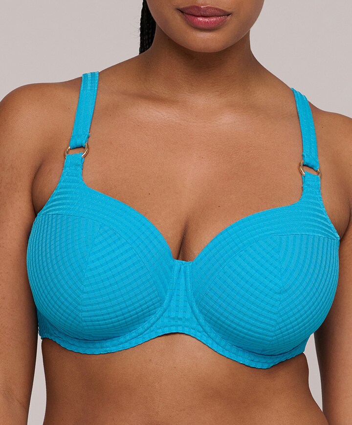 Bikinitop blauw