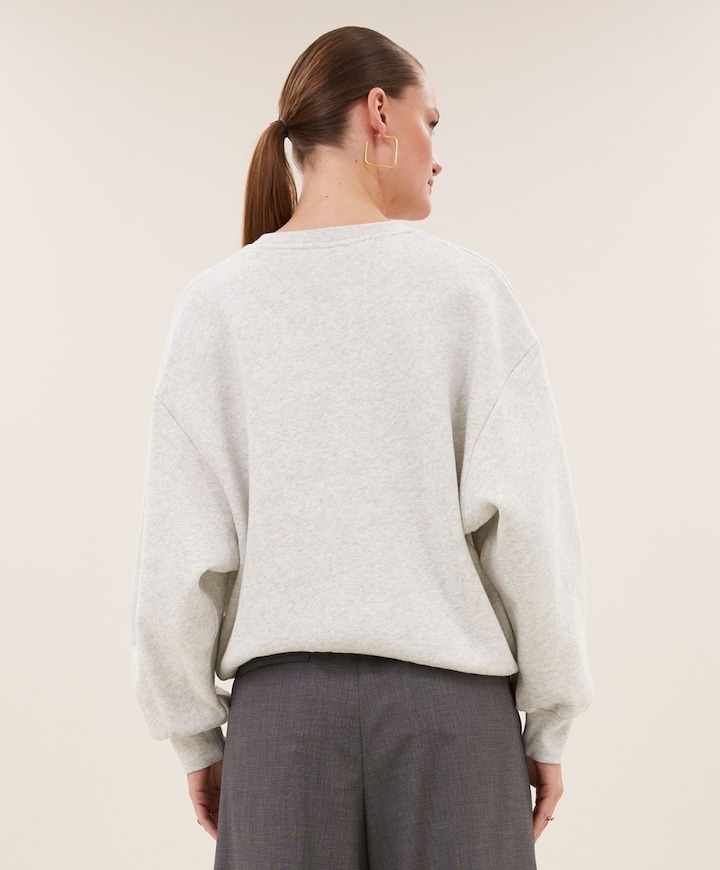 Dames sweater grijs