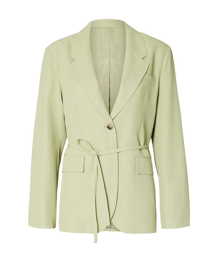 Dames blazer groen