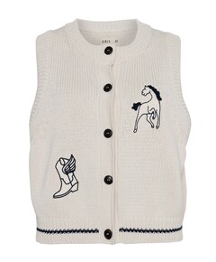 Dames gilet ecru