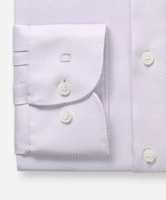 Heren overhemd lange mouw paars