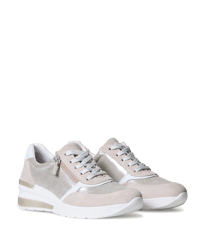 Zae dames sneakers beige