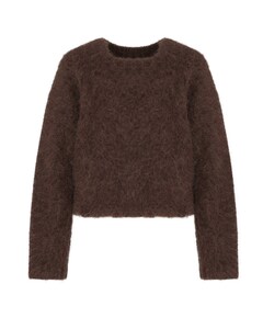 Dames sweater bruin
