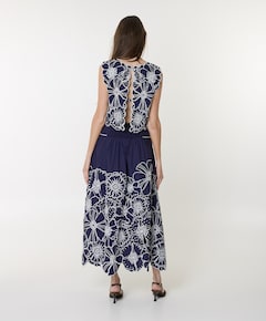 Dames rok blauw