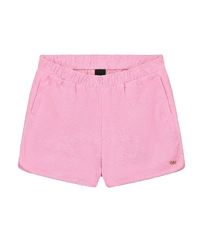 Terry Logo Shorts korte broek roze