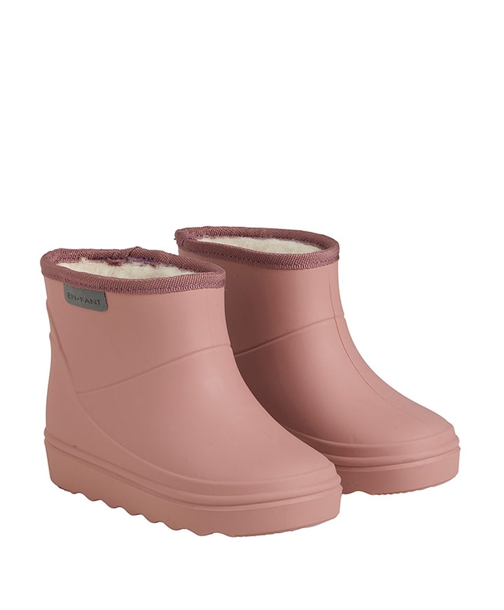 Thermo Boots Short Solid uniseks laarzen  roze