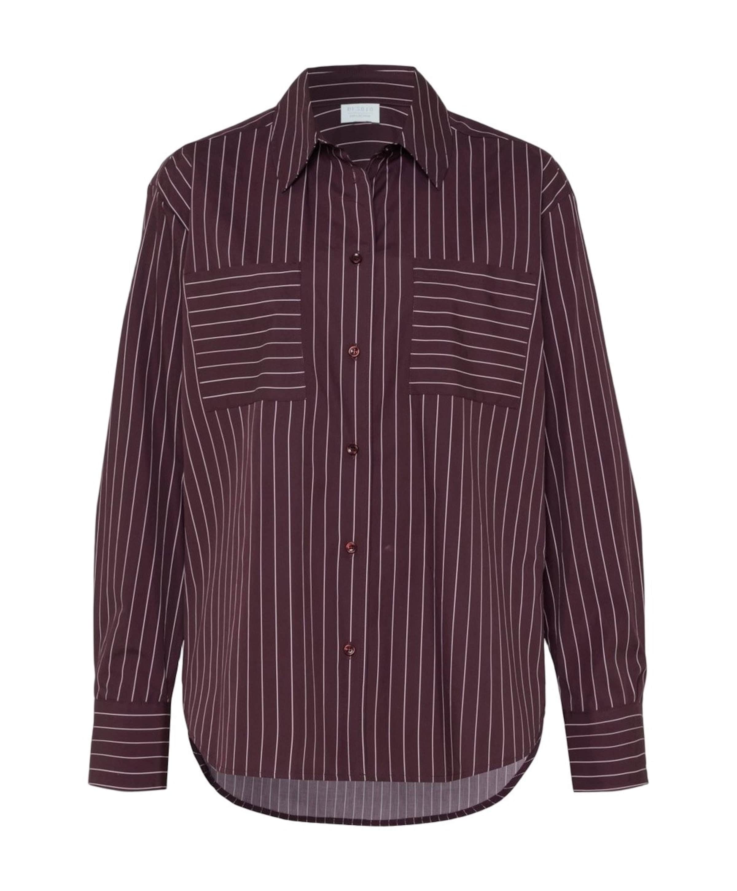 Dames blouse bordeaux