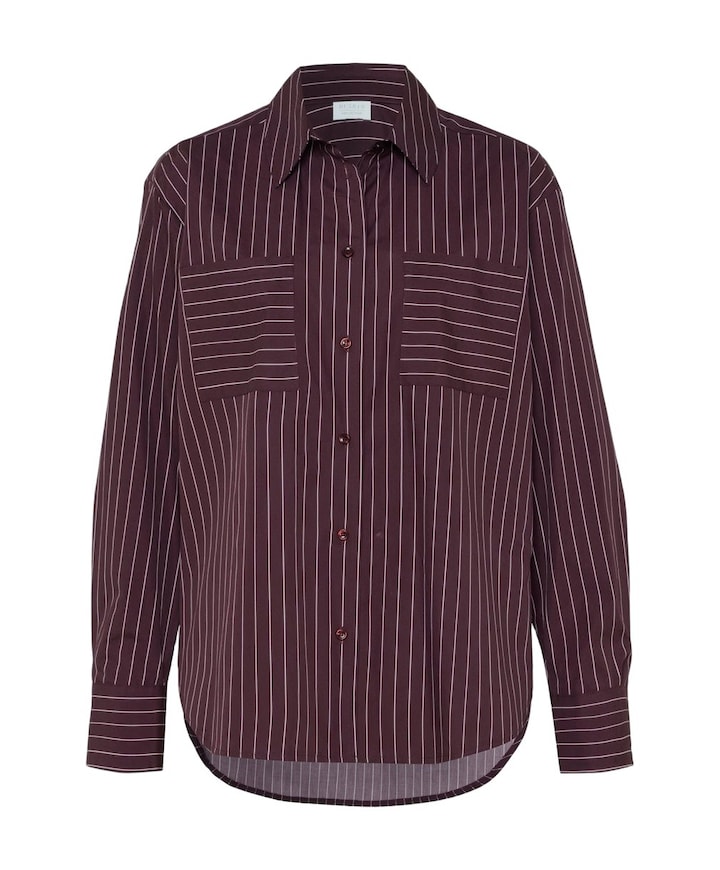 Dames blouse bordeaux