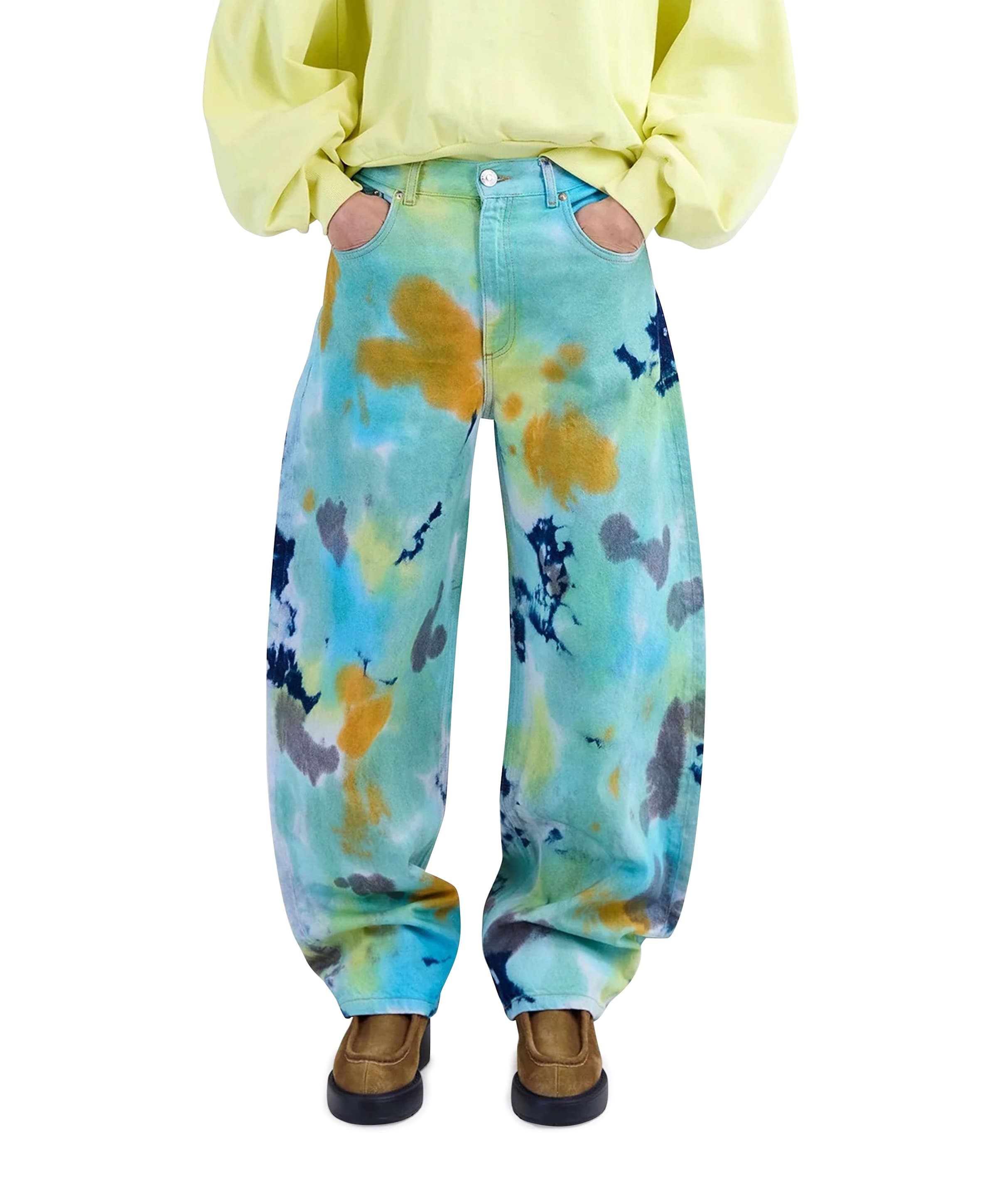 Lotus dames jeans multicolor