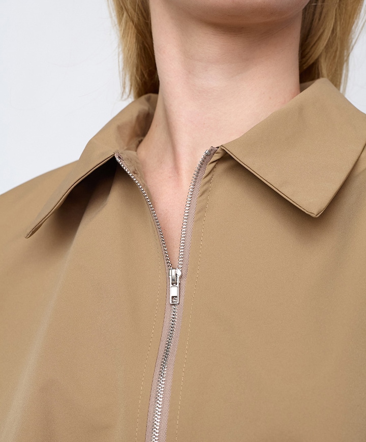 Dames blouse beige