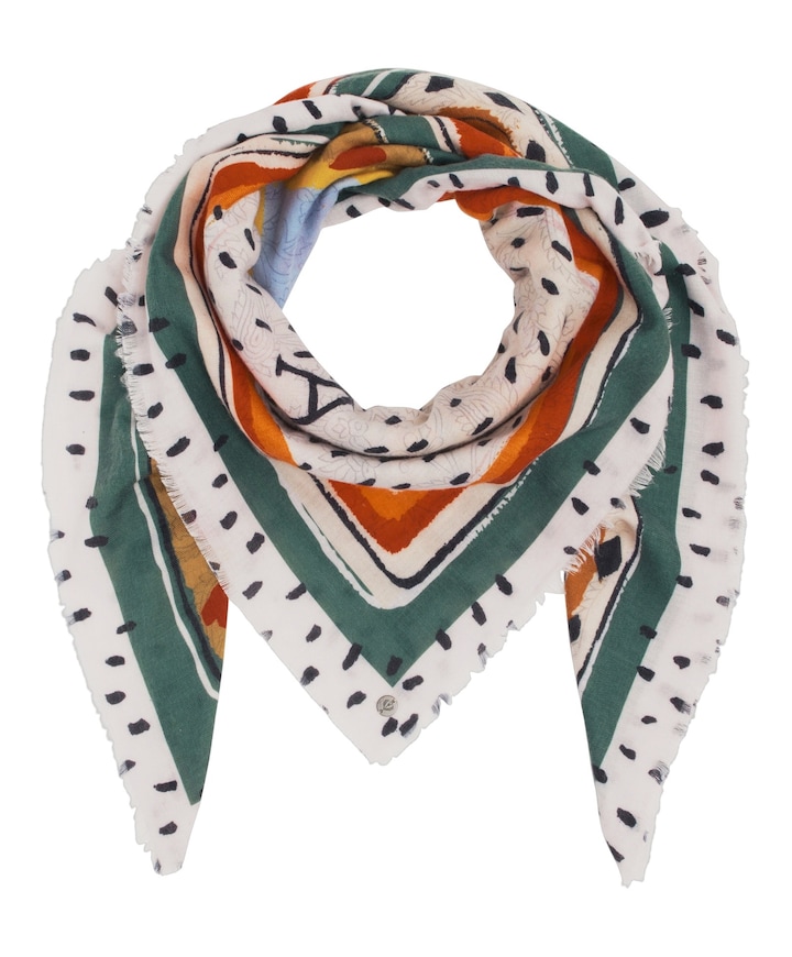 Dames sjaal multicolor