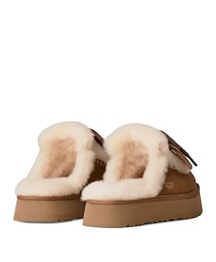 W DISQUETTE HERITAGE dames clogs bruin