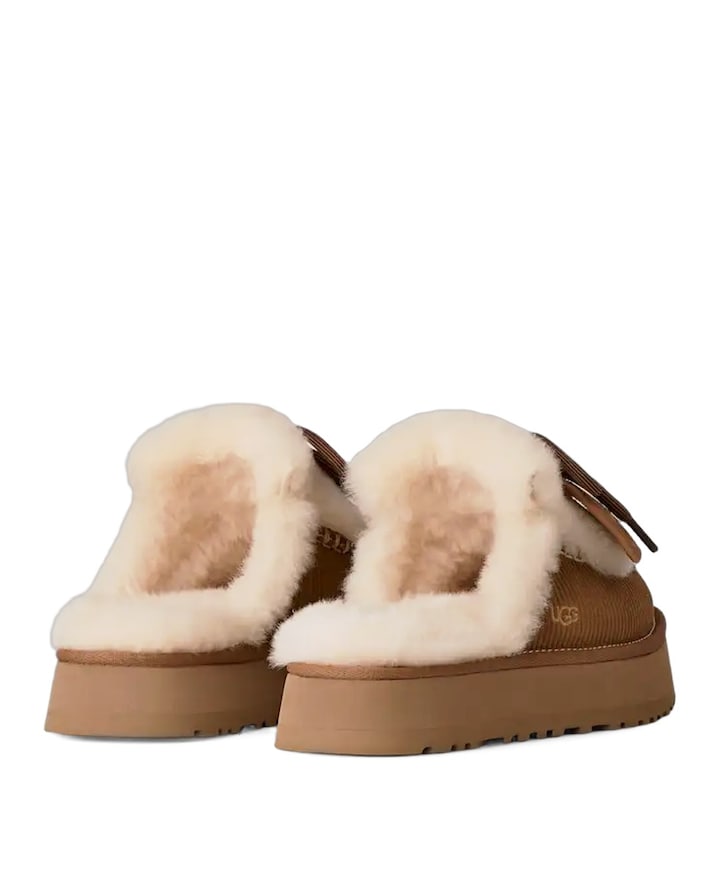 W DISQUETTE HERITAGE dames clogs bruin