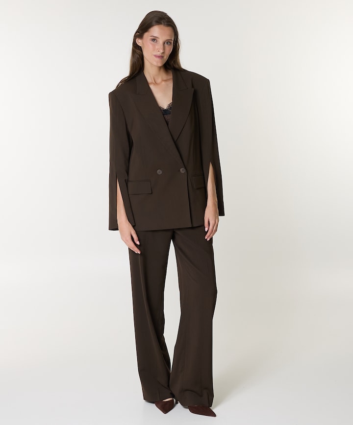 dames broek bruin