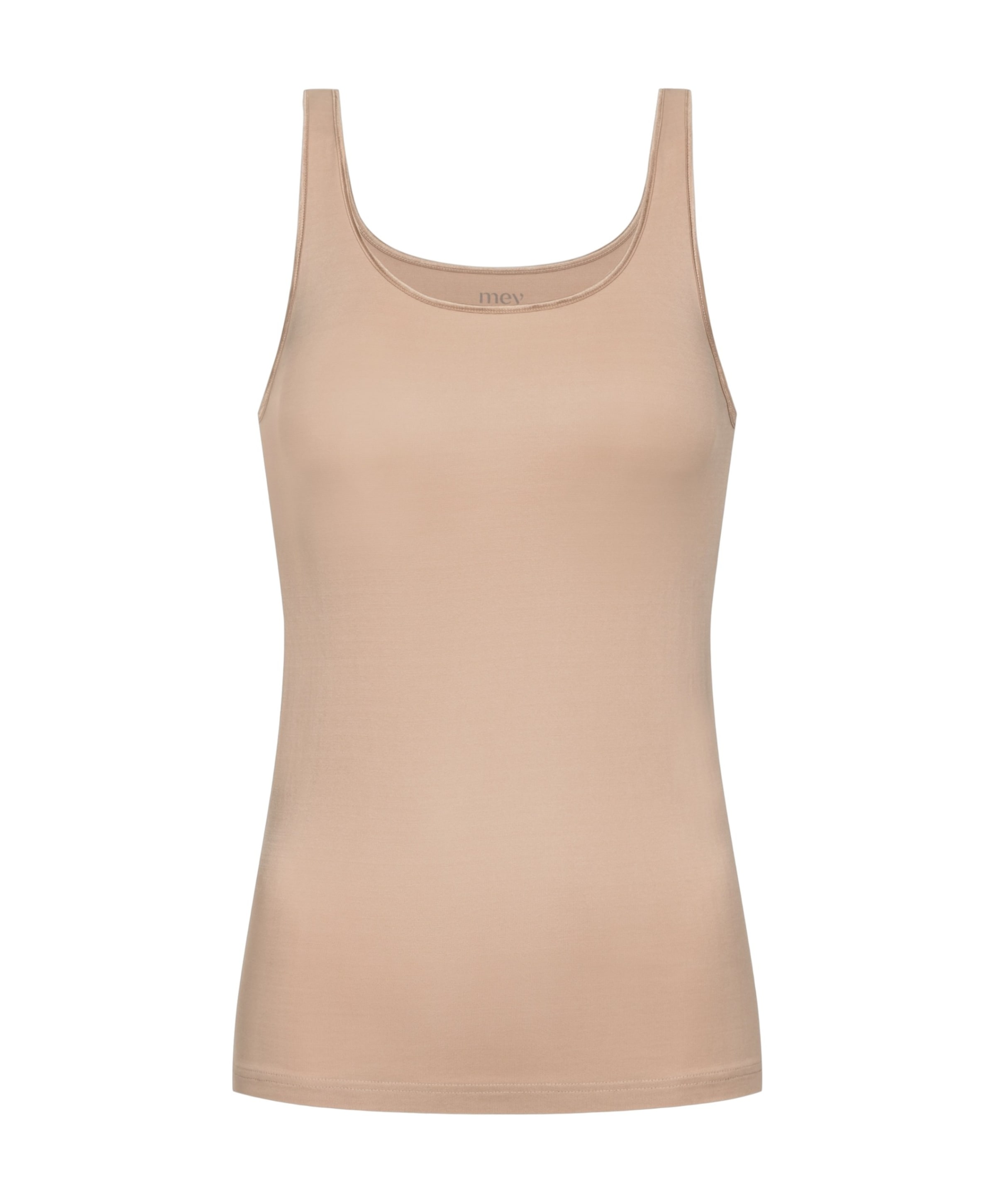 Dames hemd beige