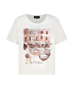 Dames T-shirt ecru