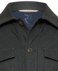 Heren overshirt groen