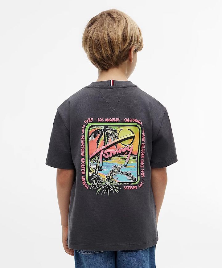 Jongens T-shirt zwart