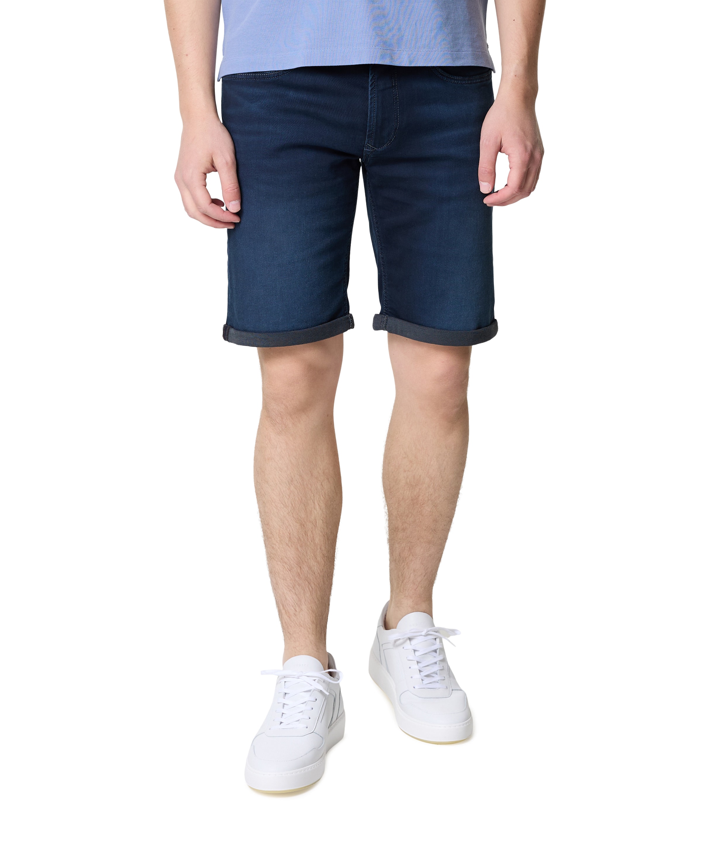 Jogn Bermuda heren korte broek blauw