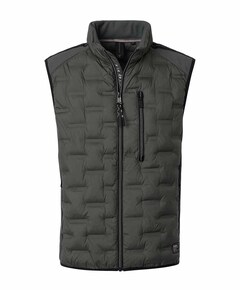 Heren bodywarmer groen