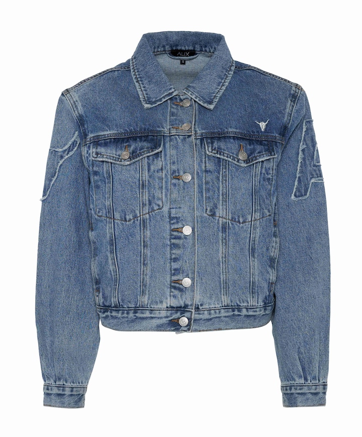 Dames spijkerjas  blauw